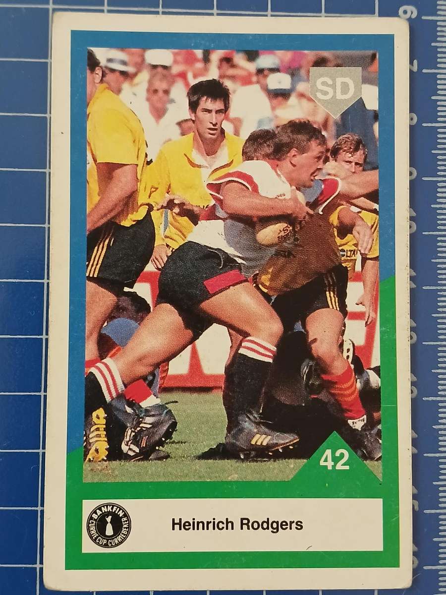 Rugby Trading Card - Heinrich Rogers