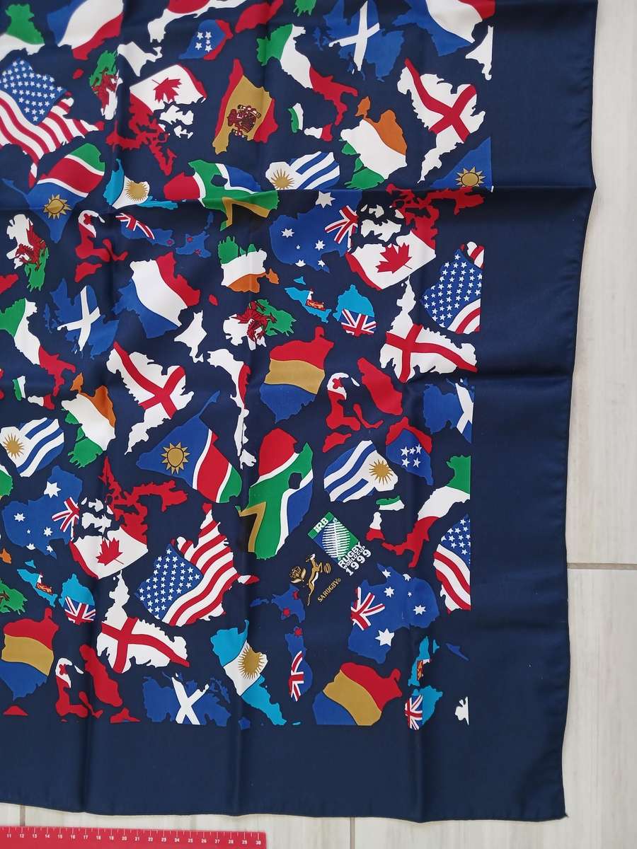 Rugby World Cup 1999 Springboks + All Countries in National Flags