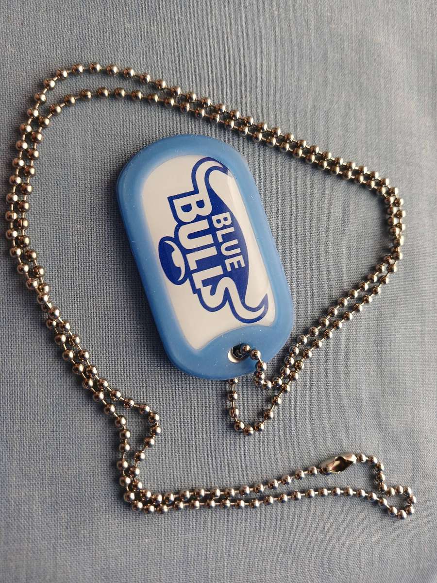 Blue Bulls Name Dog Tag