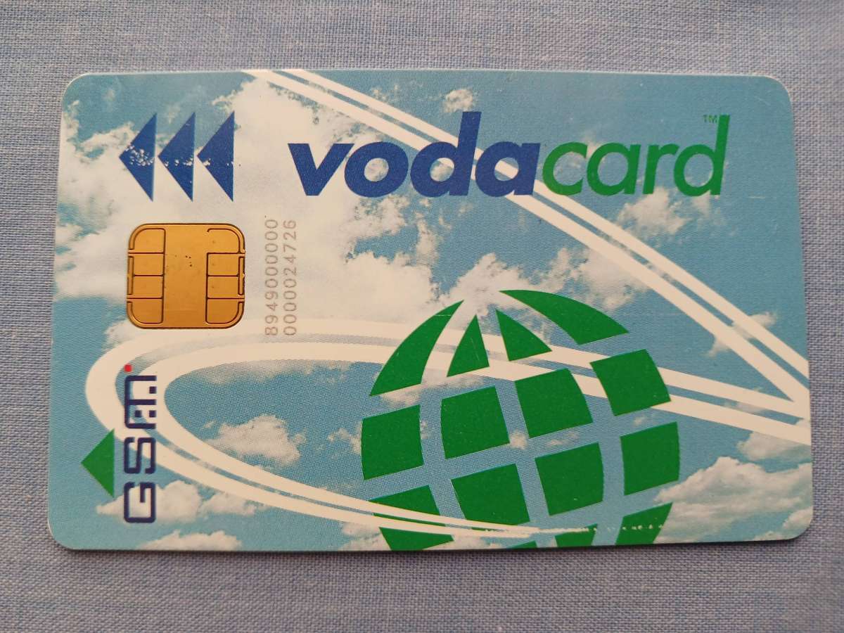 Phone Card Vodacom Rugby World Cup 1995