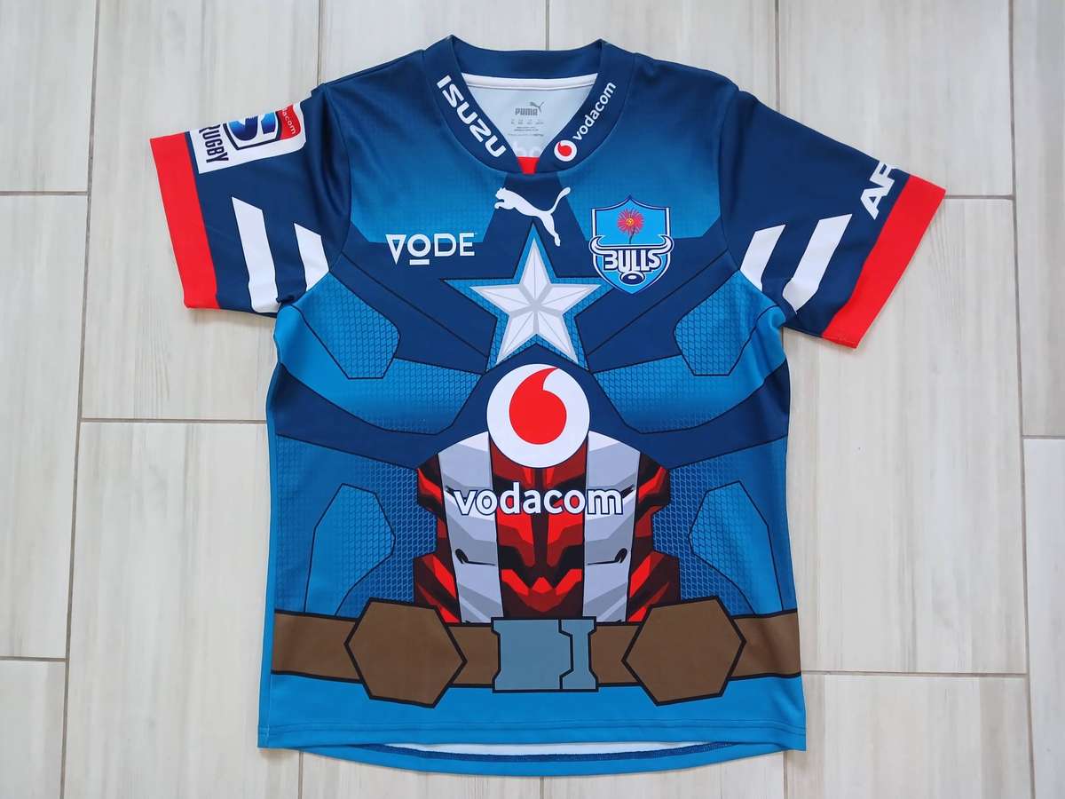 Rugby Jersey - BULLS CAPTAIN AMERICA 2020 XXL