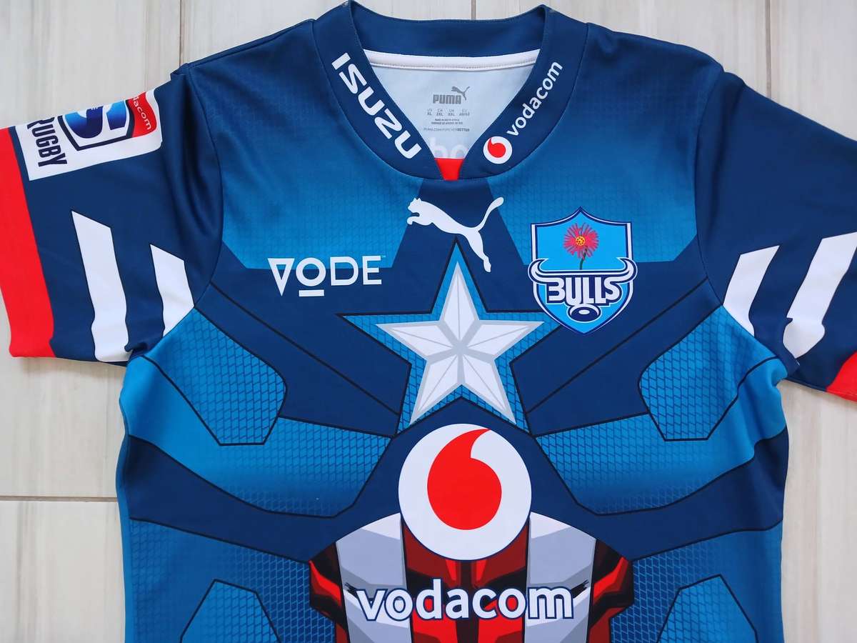Rugby Jersey - BULLS CAPTAIN AMERICA 2020 XXL