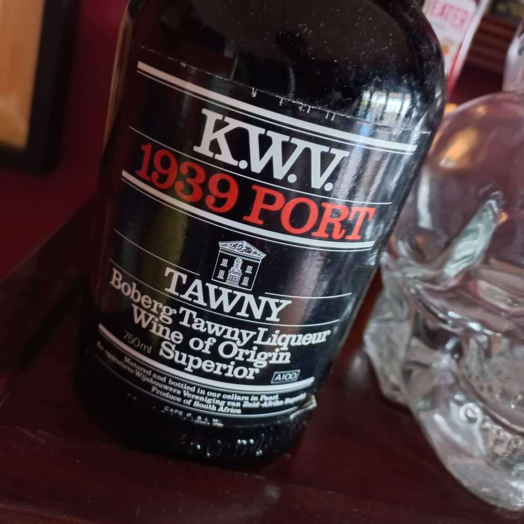 1939 KWV Tawny Port in original box and sealed