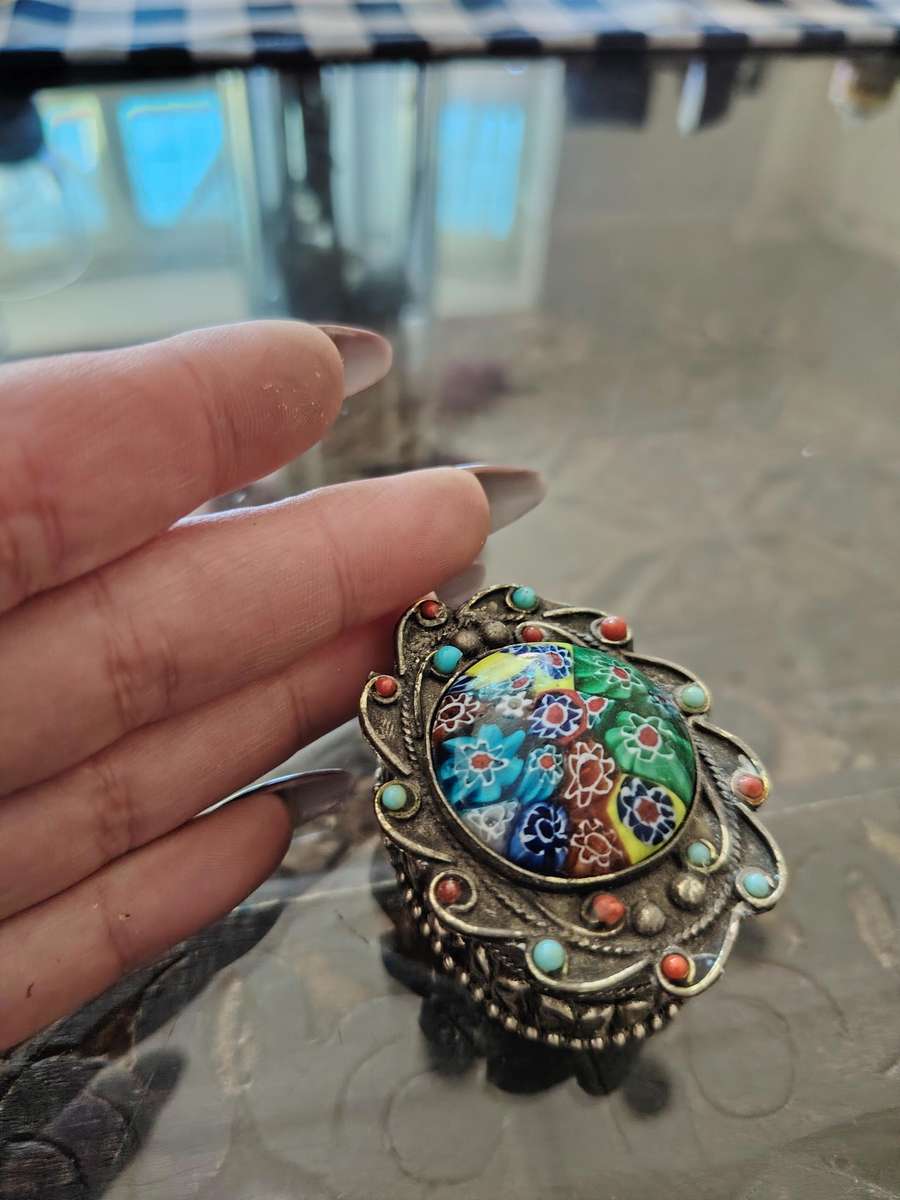 Stunning ornate pill box