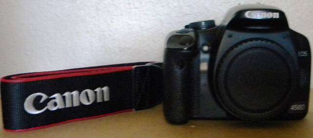 Canon 450D DSLR With Strap***No Battery & No Charger