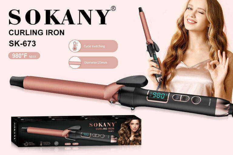 Nano Titanium Digital Hair Straightener with Temperature Control