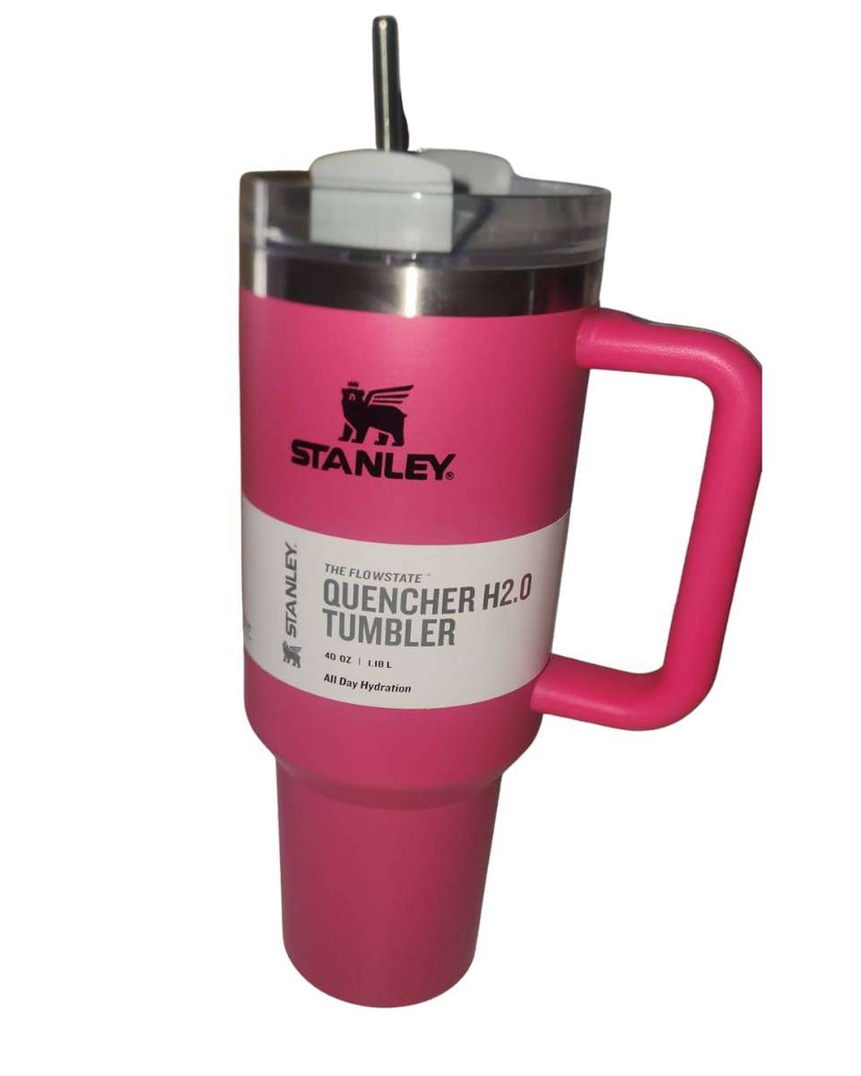 Stanley Quencer Flowstate Dupe Insulated Travel Mug - In Dark Pink