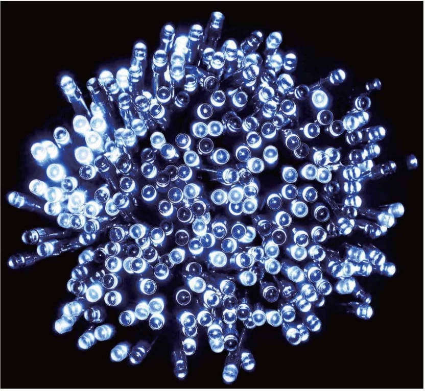 Solar Flair string light set - 50 LEDs, 5.9m outdoor solar fairy lights
