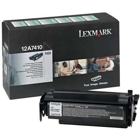 Genuine Lexmark 12A7410 Return Program print toner cartridge for Lexmark T420