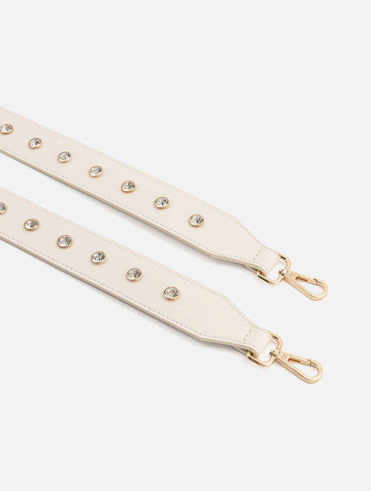 Woolworths White Embellished Bag Strap