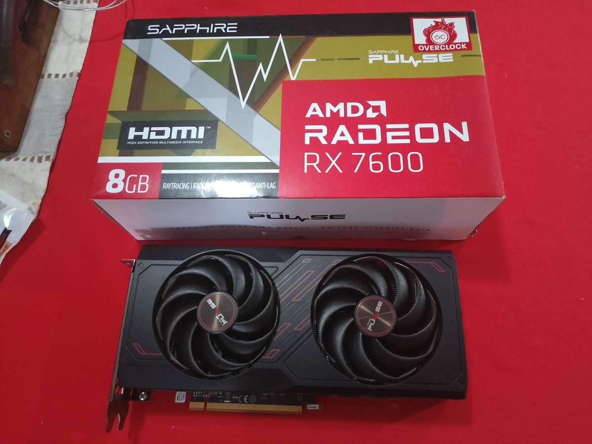 Sapphire Pulse AMD Radeon RX 7600 Gaming Graphics Card