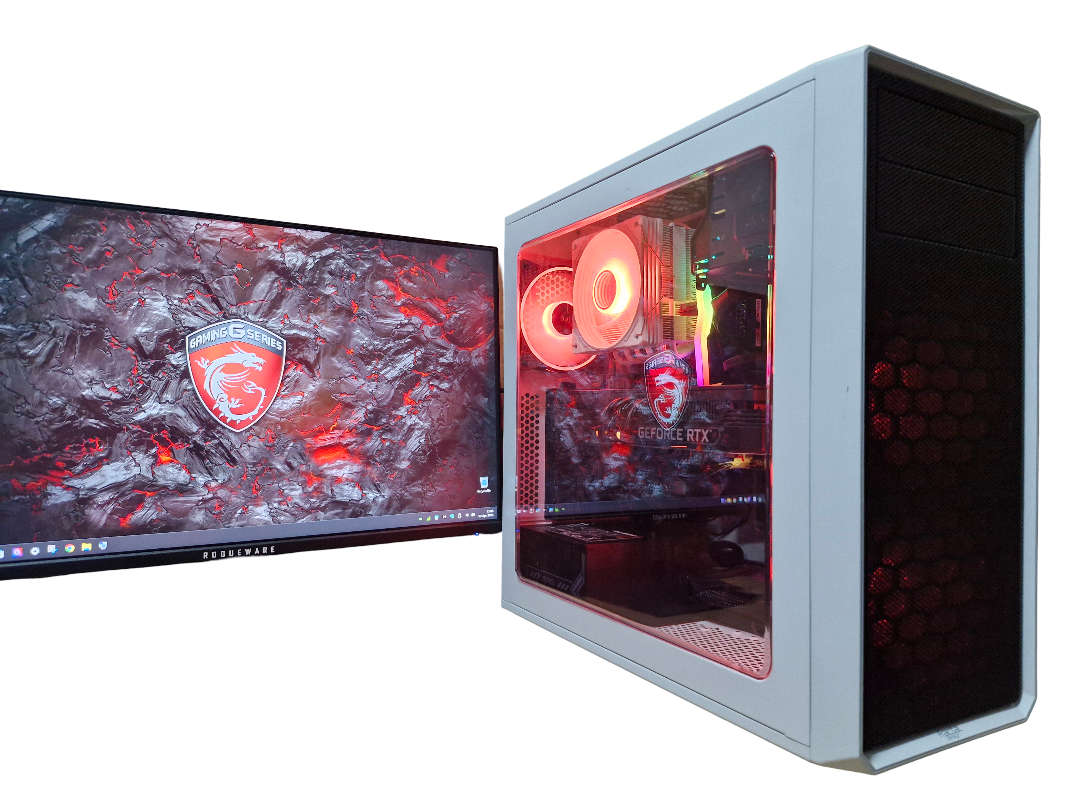 Gaming PC with aRGB, RTX3070 8Gb GPU, i5-12400 CPU, 32gb RAM, 1Tb NvMe, Win 11 & Office 2021 Pro