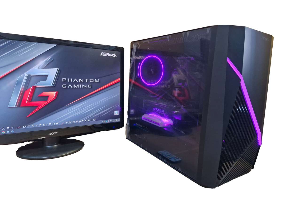 Gaming PC with aRGB, GTX1660 Ti 6Gb GPU, i5-9500 CPU, 16gb RAM, 512Mb SSD, Win 11 & Office 2021 Pro