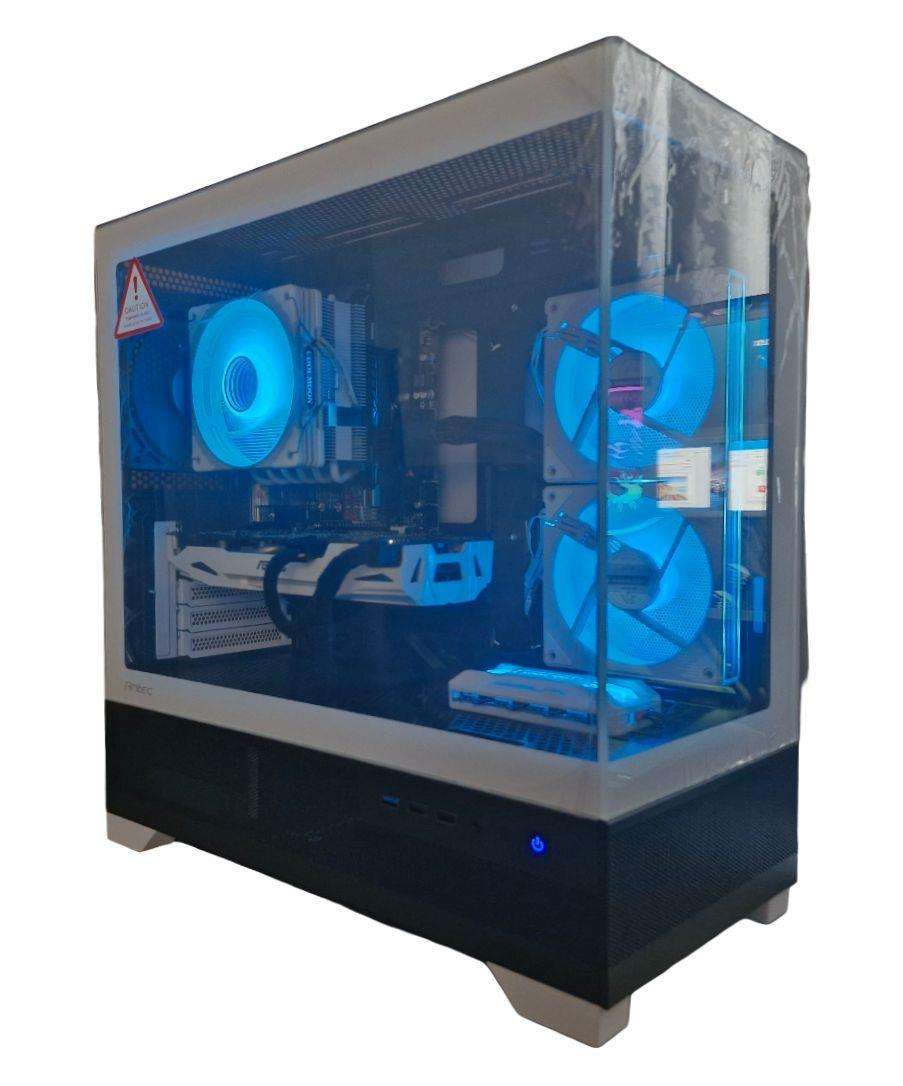 Gaming PC with ARGB, GTX1070 8Gb GPU, i5-9600KF CPU, 16Gb RAM, 512Gb NvMe, Win 11 Pro