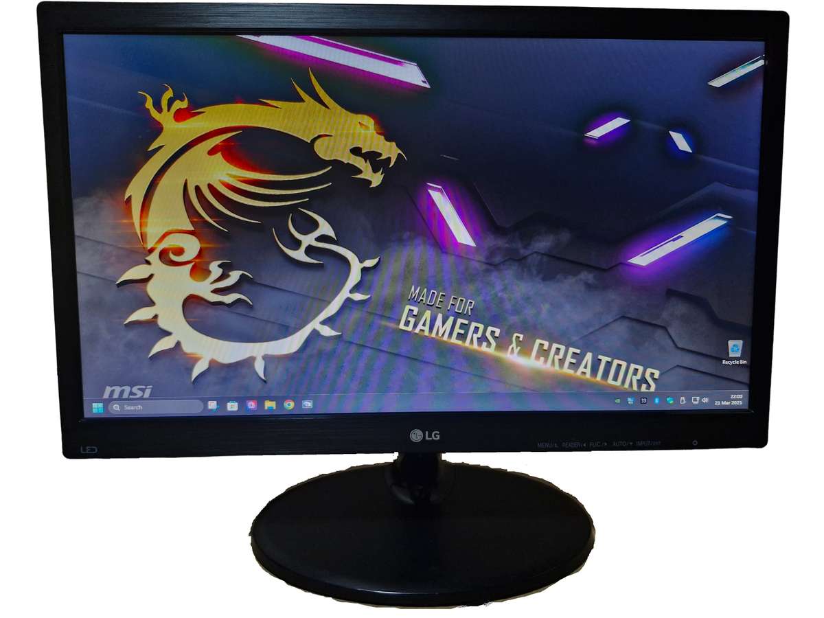 LG 20M38A, 20 Inch, 16:9, LCD Monitor, VGA