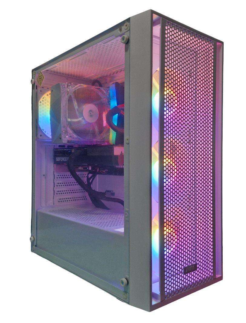 Gaming PC with static ARGB, RTX3060 12Gb GPU, i5-12400F CPU, 32Gb RAM, 1Tb NvMe, Win 11 Pro