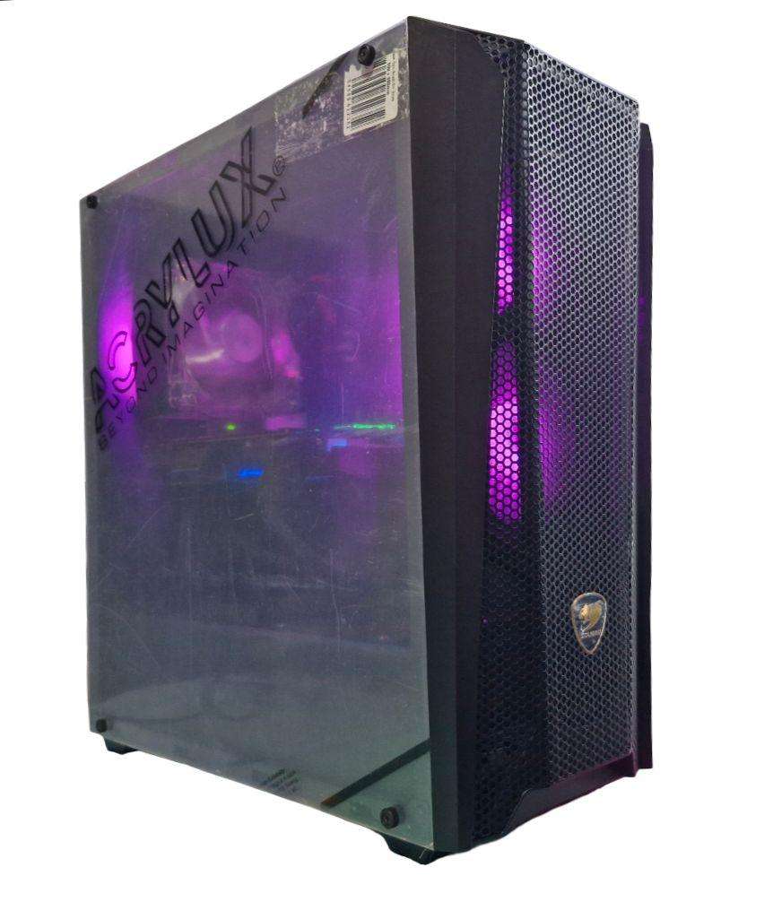 Gaming PC with ARGB, GTX1080 8Gb GPU, i5-10400 CPU, 16Gb RAM, 512Gb NvMe, Win 11 Pro