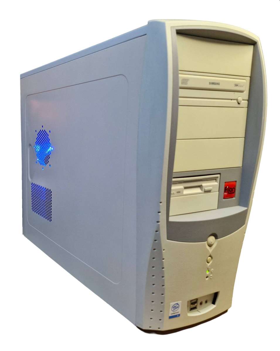 Vintage XP 32bit Desktop PC, GF 6800LE 128Mb GPU, P4 640 CPU, 2Gb RAM, 120Gb SSD, DVD, Win XP32bit