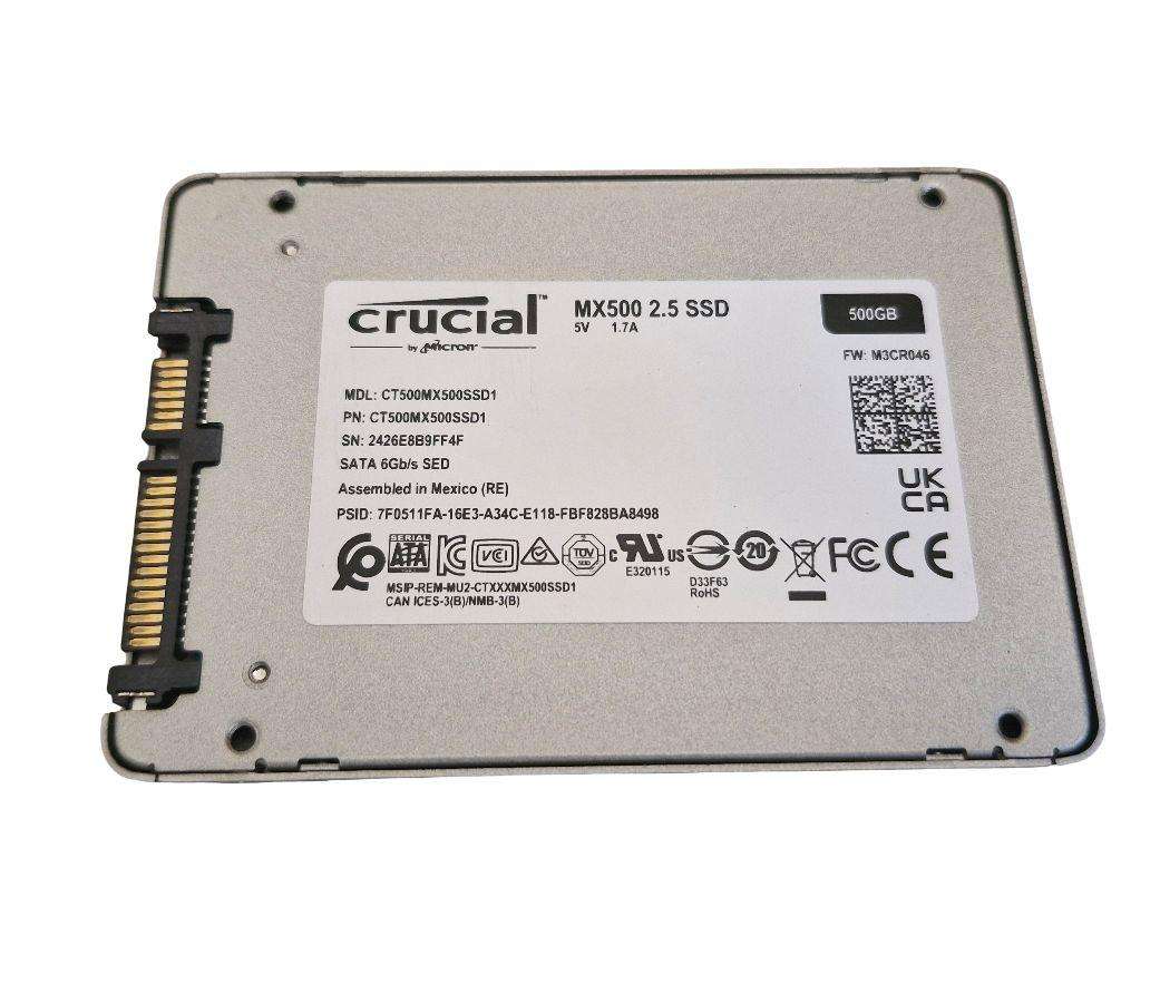 Crucial MX500 - 500Gb 6GB/s SATA SSD