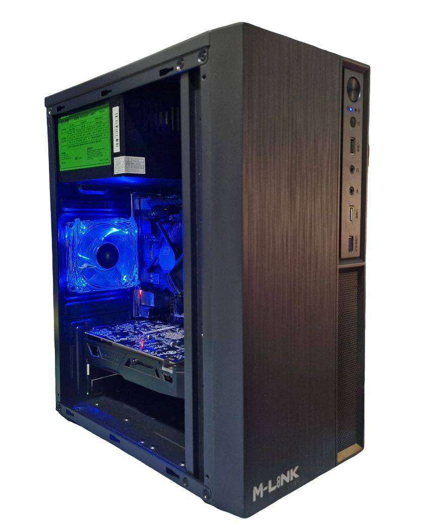 Desktop PC, M/B H81M, GTX 1050 2Gb GDDR5 GPU, i5-4590 CPU, 8Gb RAM, 480Gb SSD, Win 11 Pro
