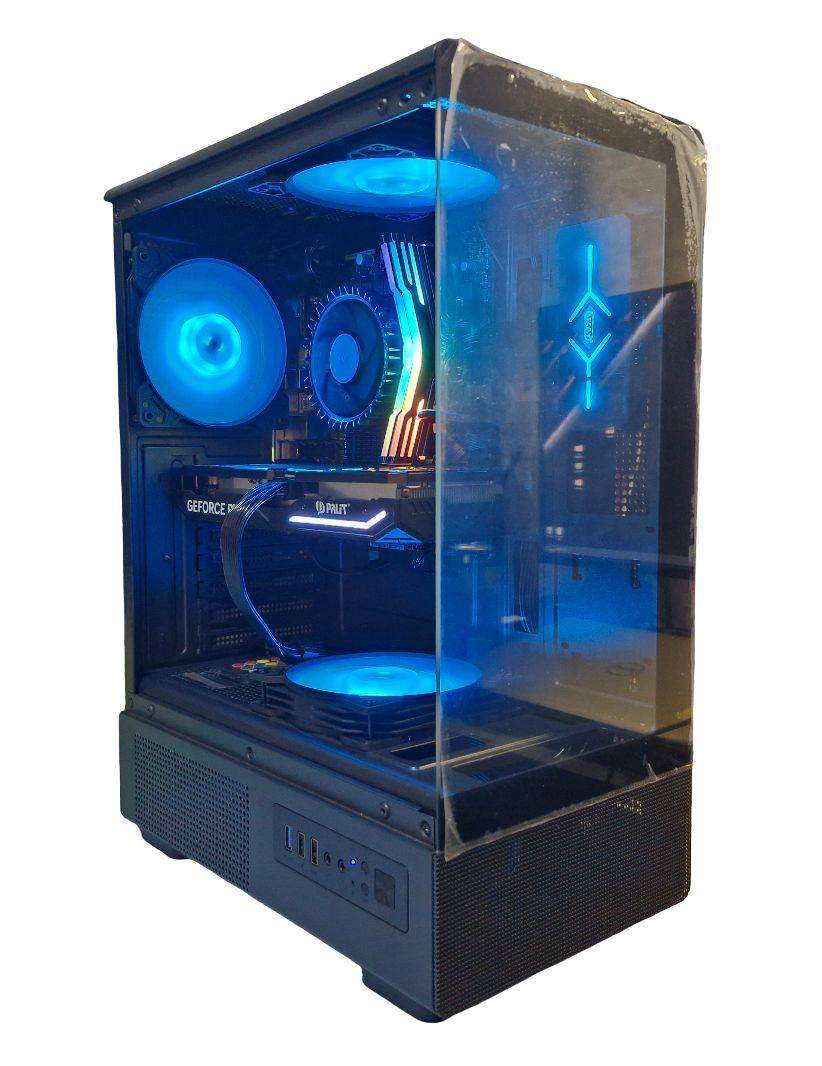 Gaming PC with ARGB, RTX 4060 8Gb GPU, i5-12500T CPU, 32Gb RAM, 1Tb NvMe, Win 11 Pro