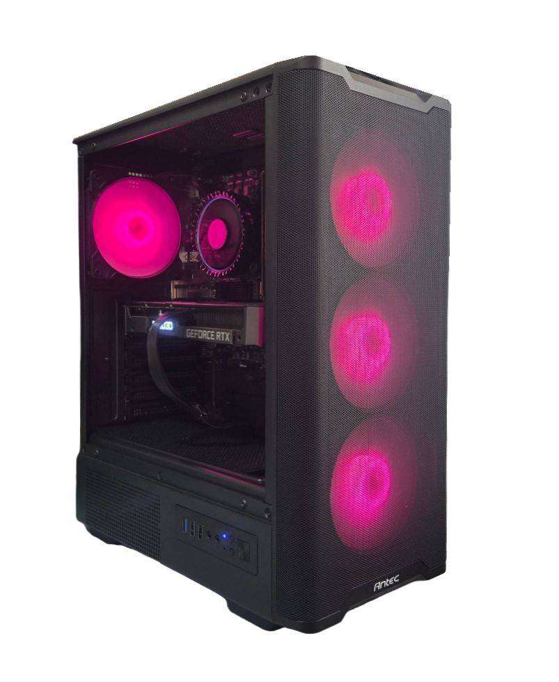 Gaming PC with ARGB, RTX 3060 12Gb GPU, i5-12500T CPU, 32Gb RAM, 1Tb NvMe, Win 11 Pro