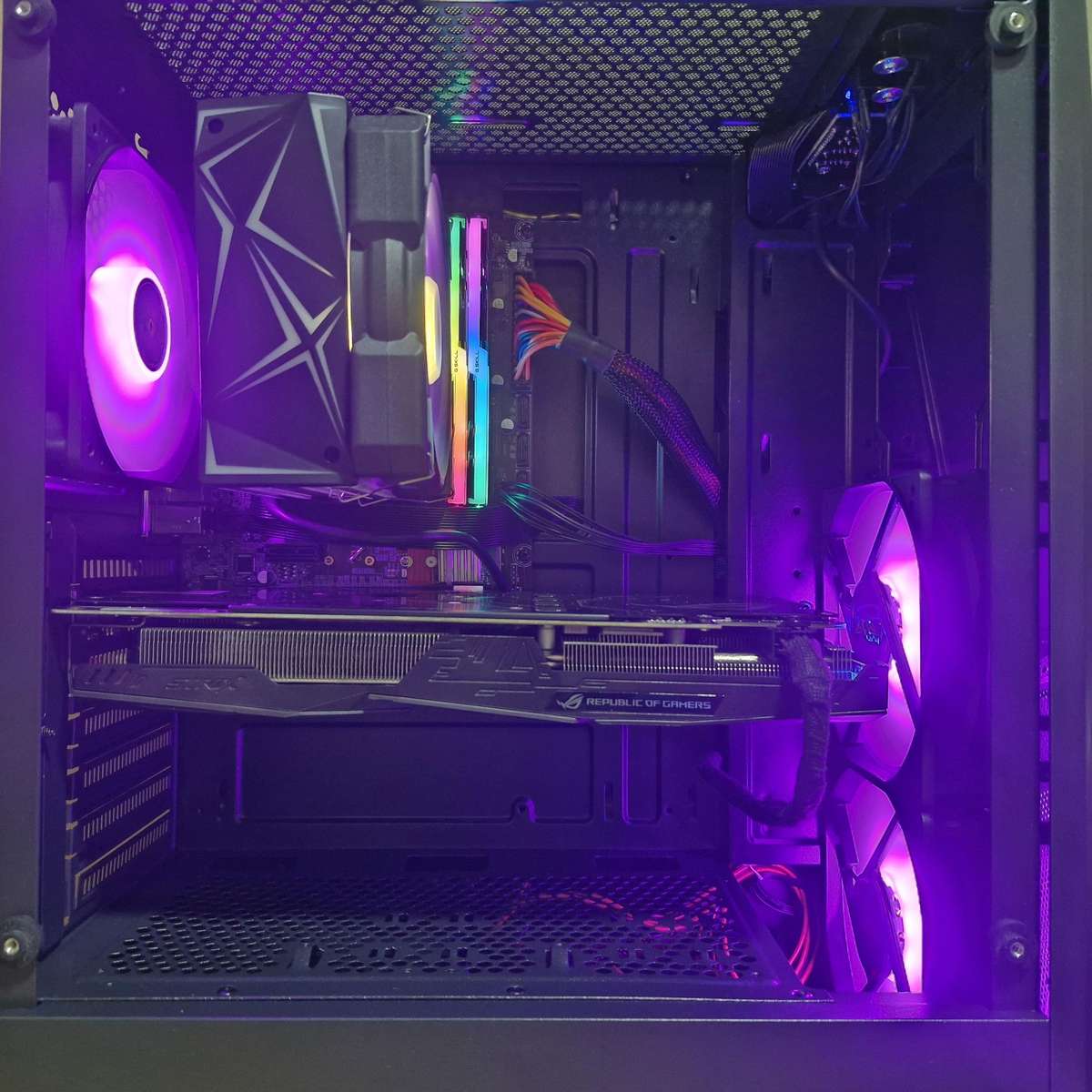 Gaming PC with ARGB, GTX1060 6Gb GPU, i5-7500 CPU, 16Gb RAM, 512Gb NvMe, Win 11 Pro