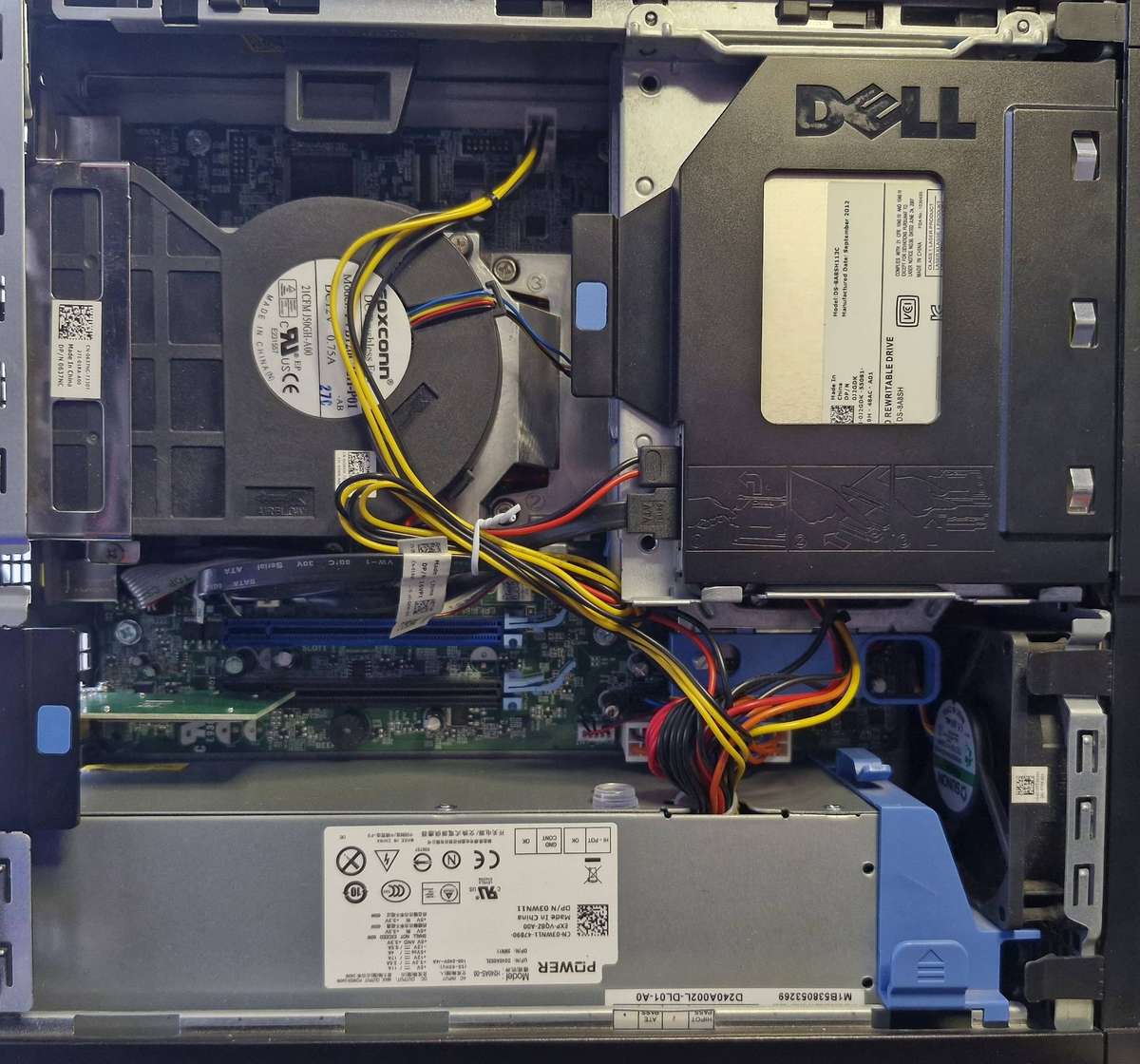Dell Optiplex 7010 SFF, i7-3770 CPU, 16Gb RAM, 512Gb SSD, 240W PSU, DVD, Win 11 Pro