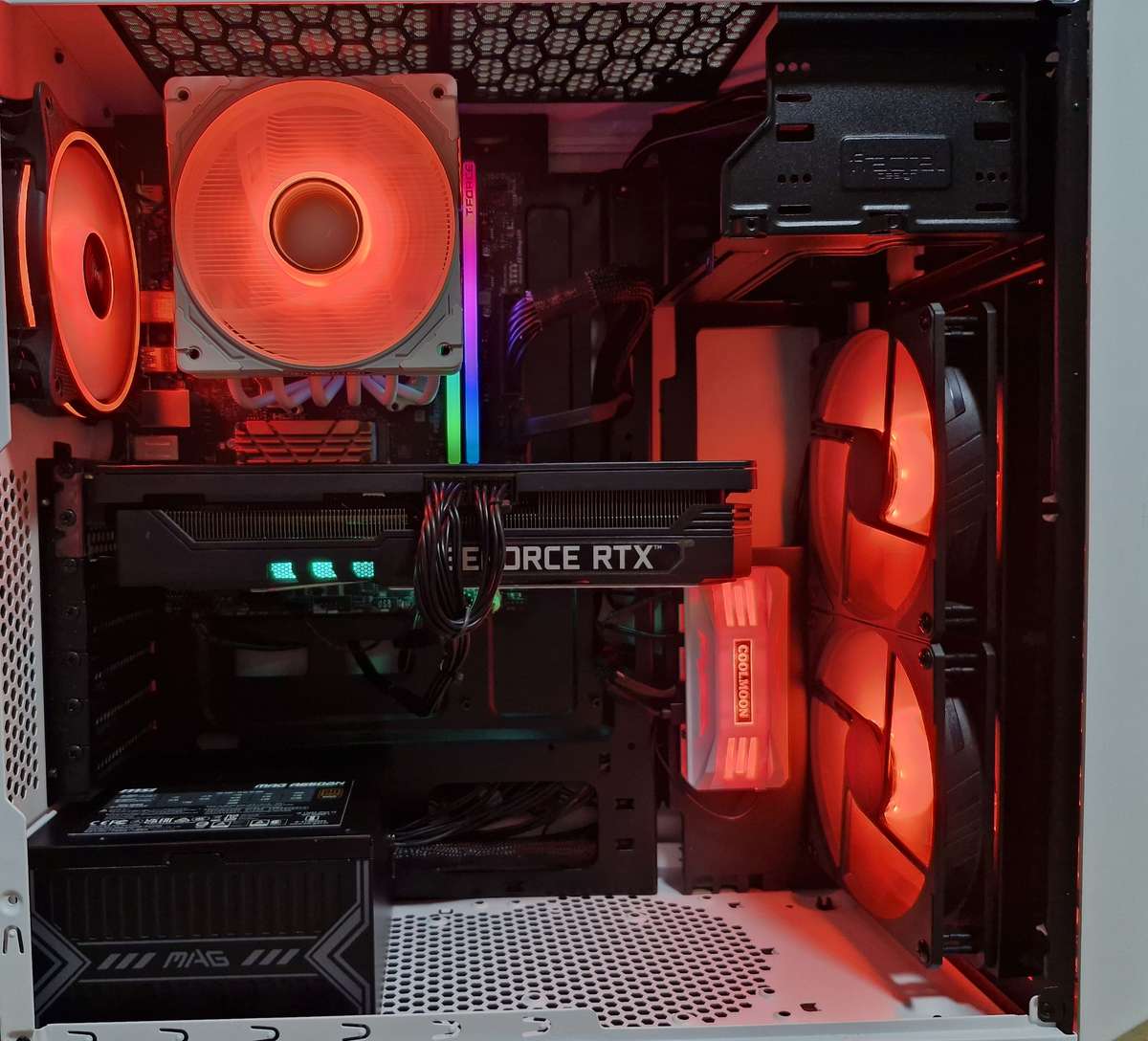 Gaming PC with aRGB, RTX3070 8Gb GPU, i5-12400 CPU, 32gb RAM, 1Tb NvMe, Win 11 & Office 2021 Pro