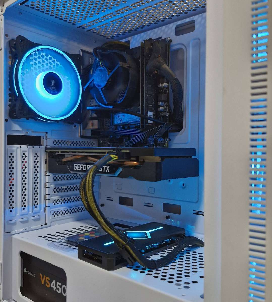 Gaming PC with ARGB, GT1660 Super 6Gb GPU, i5-4590 CPU, 16Gb RAM, 512Gb NvMe, Win 11 Pro