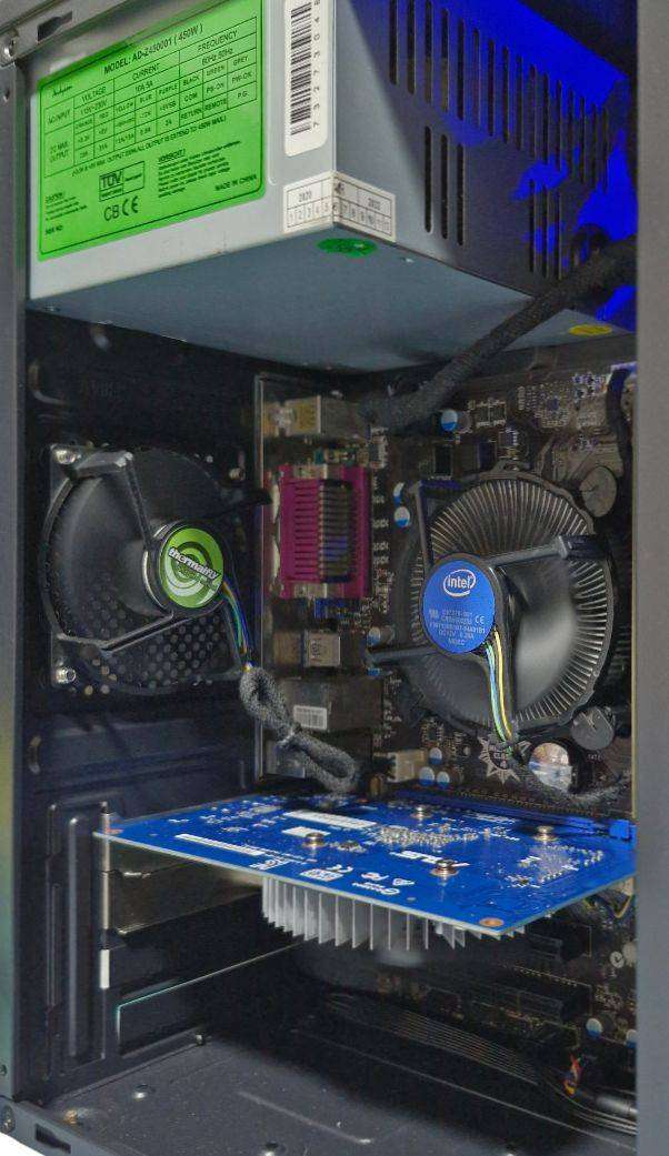 Desktop PC, M/B H81M, GT1030 2Gb GDDR5 GPU, i5-4460 CPU, 8Gb RAM, 256Gb SSD, Win 11 Pro