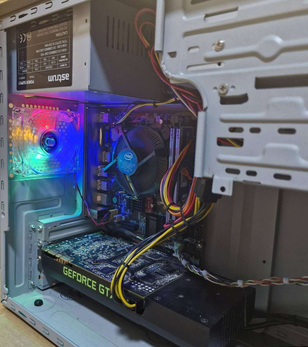 Windows 10 Desktop PC, GT 760 2Gb GPU, i5-3470 CPU, 8Gb RAM, 256Gb NvMe, DVD, Win 10 Pro