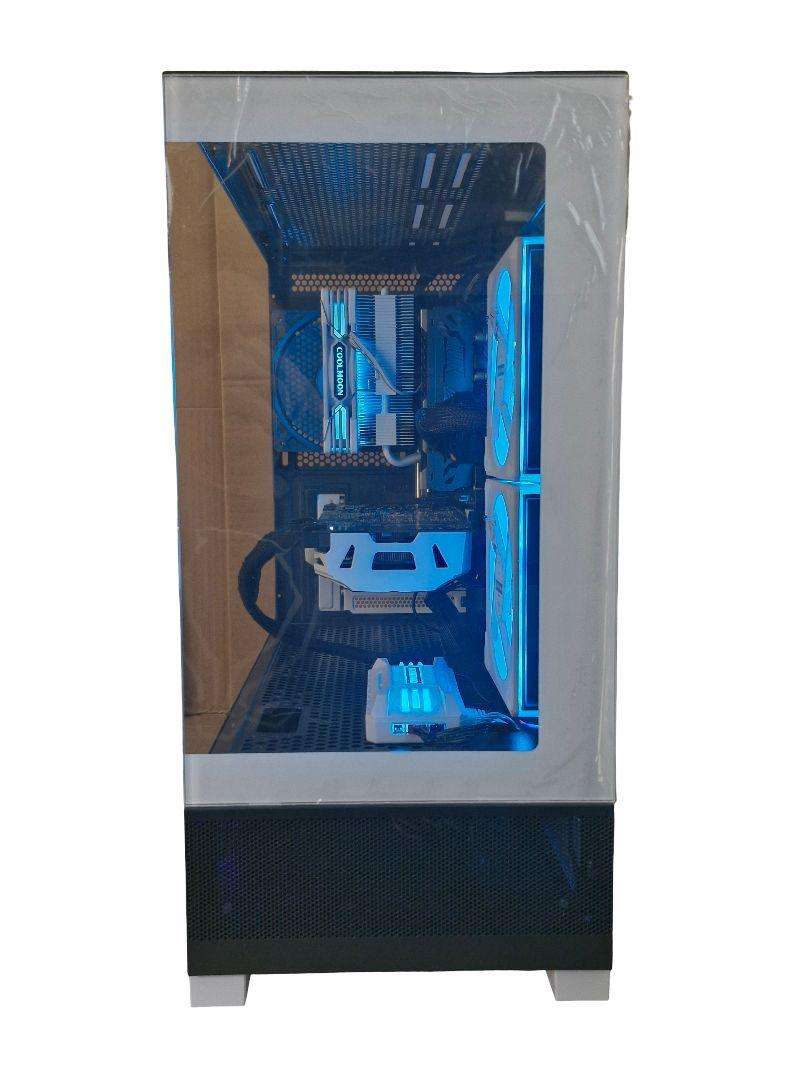 Gaming PC with ARGB, GTX1070 8Gb GPU, i5-9600KF CPU, 16Gb RAM, 512Gb NvMe, Win 11 Pro