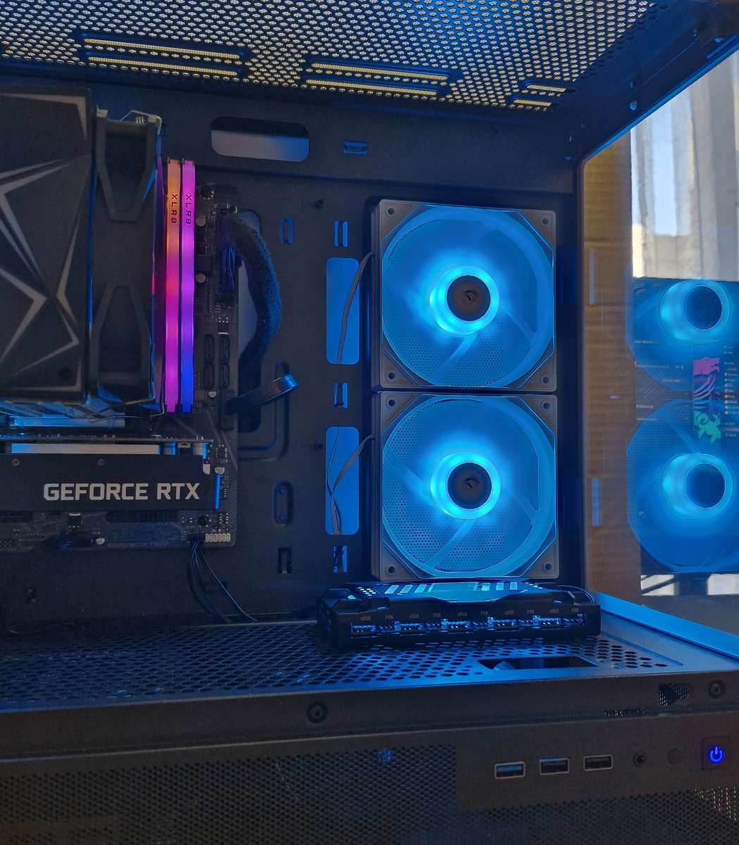 Gaming PC with ARGB, RTX3050 6Gb Low Profile GPU, i5-10400 CPU, 16Gb RAM, 512Gb NvMe, Win 11 Pro