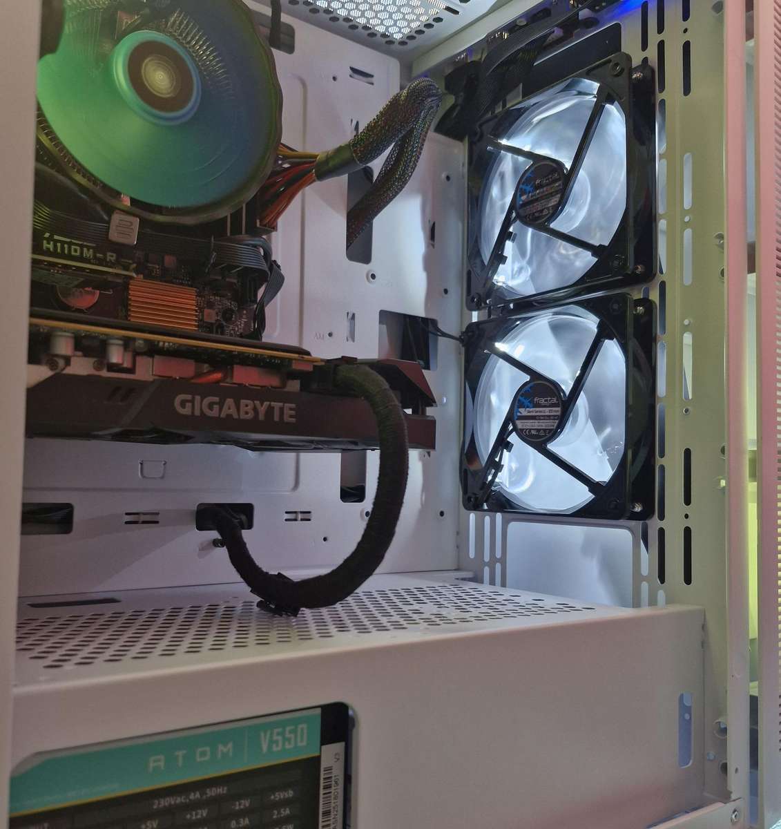 Gaming PC with ARGB, GTX1660 Ti 6Gb GPU, i5-6400 CPU, 16Gb RAM, 512Gb NvMe, Win 11 Pro