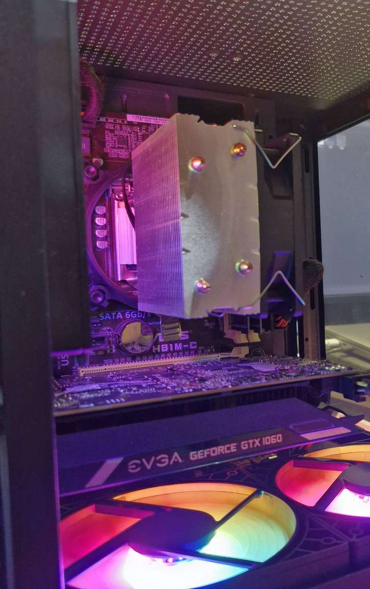 Gaming compact PC with static ARGB, GTX1060 6Gb GPU, i5-4460 CPU, 16Gb RAM, 512Gb SSD, Win 11 Pro