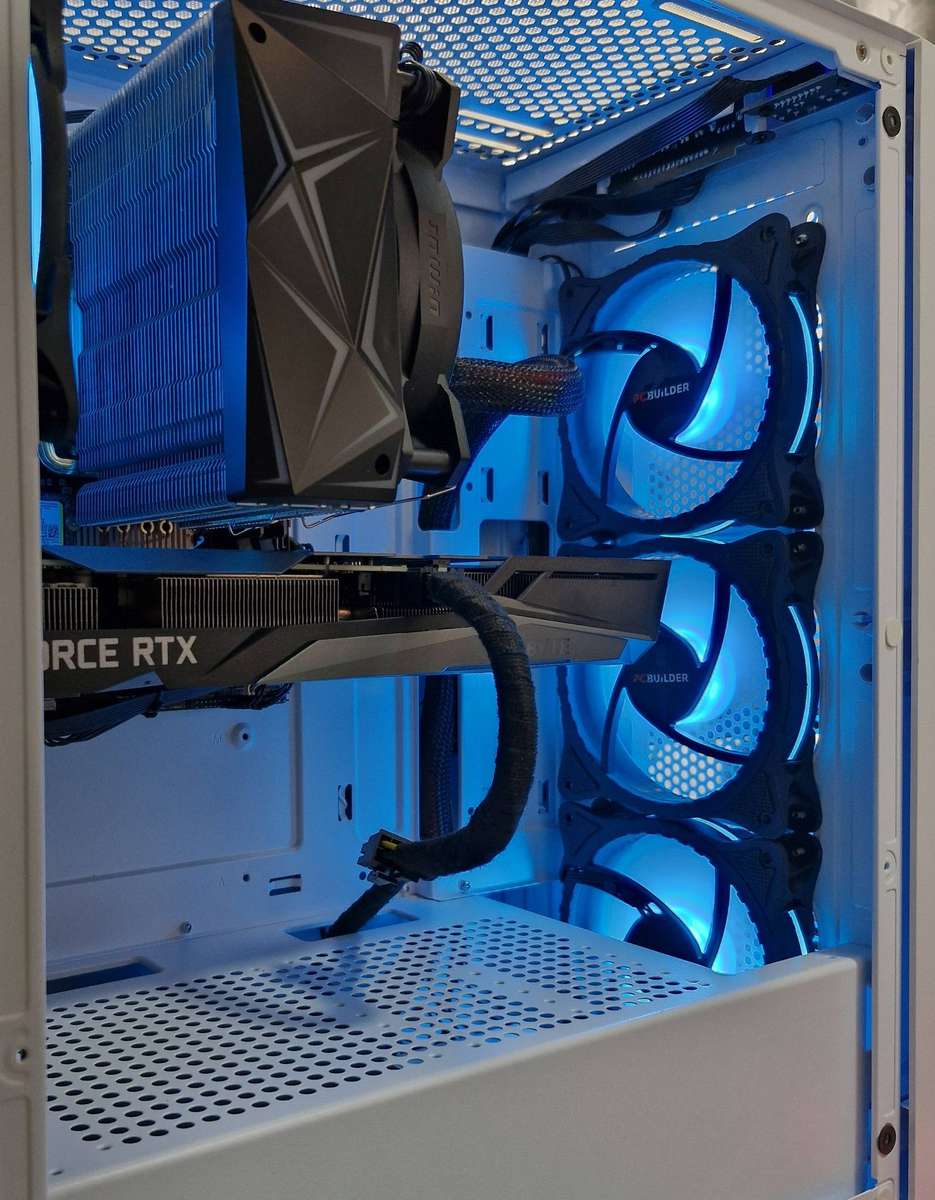 Gaming PC with ARGB, RTX3060 12Gb GPU, i5-12400 CPU, 32Gb RAM, 1Tb NvMe, Win 11 Pro
