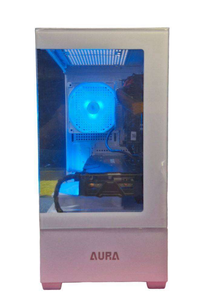 Gaming PC with ARGB, GT1060 6Gb GPU, i5-4590 CPU, 16Gb RAM, 512Gb NvMe, Win 11 Pro