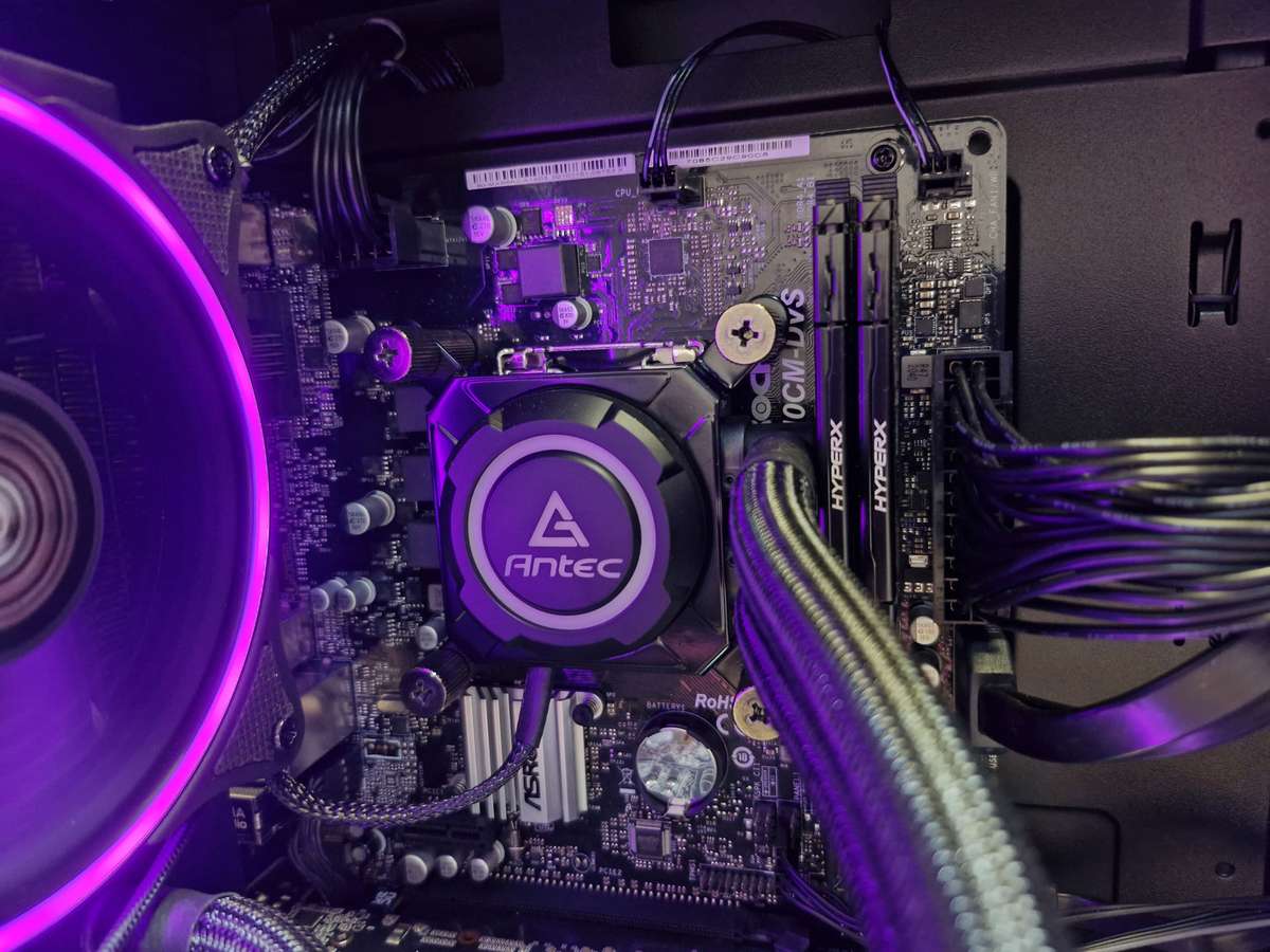 Gaming PC with aRGB, GTX1660 Ti 6Gb GPU, i5-9500 CPU, 16gb RAM, 512Mb SSD, Win 11 & Office 2021 Pro