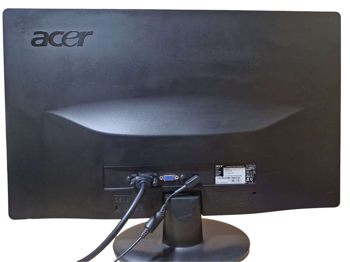 Acer 23 Inch,  HD LCD Monitor S230HL, VGA / DVI