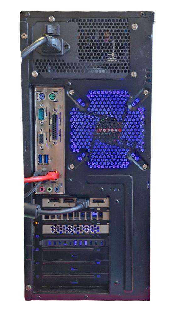 Gaming PC with ARGB, GTX1660 Ti 6Gb GPU, i5-6500 CPU, 16Gb RAM, 512Gb NvMe, Win 11 Pro