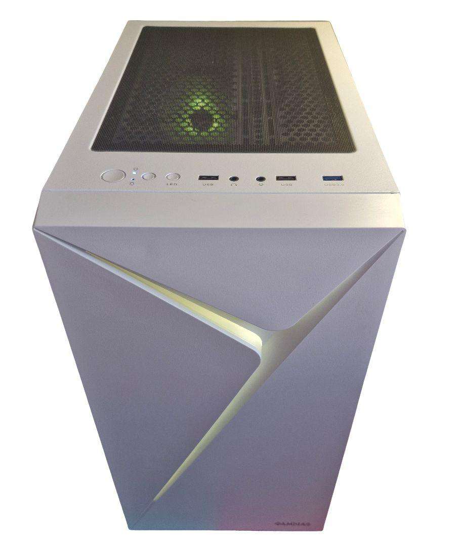 Gaming PC with ARGB, GTX1660 Ti 6Gb GPU, i5-6400 CPU, 16Gb RAM, 512Gb NvMe, Win 11 Pro
