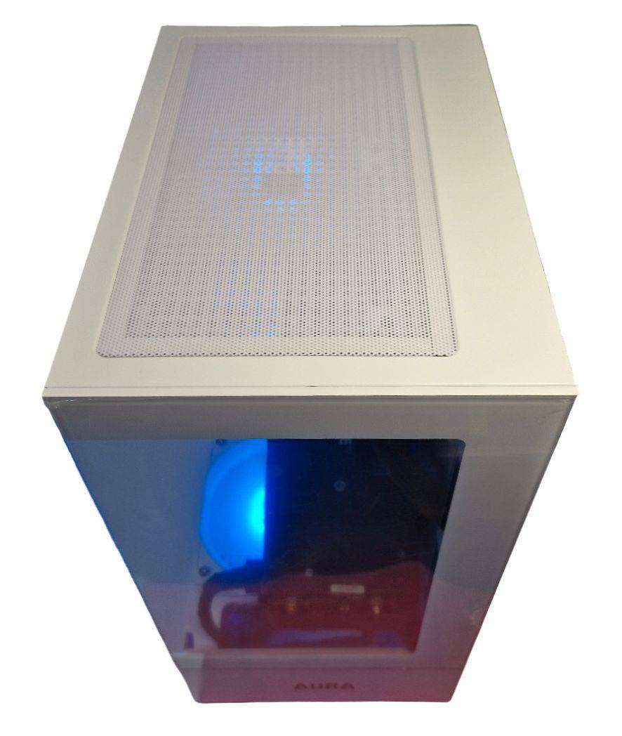 Gaming PC with ARGB, GT1060 6Gb GPU, i5-4590 CPU, 16Gb RAM, 512Gb NvMe, Win 11 Pro