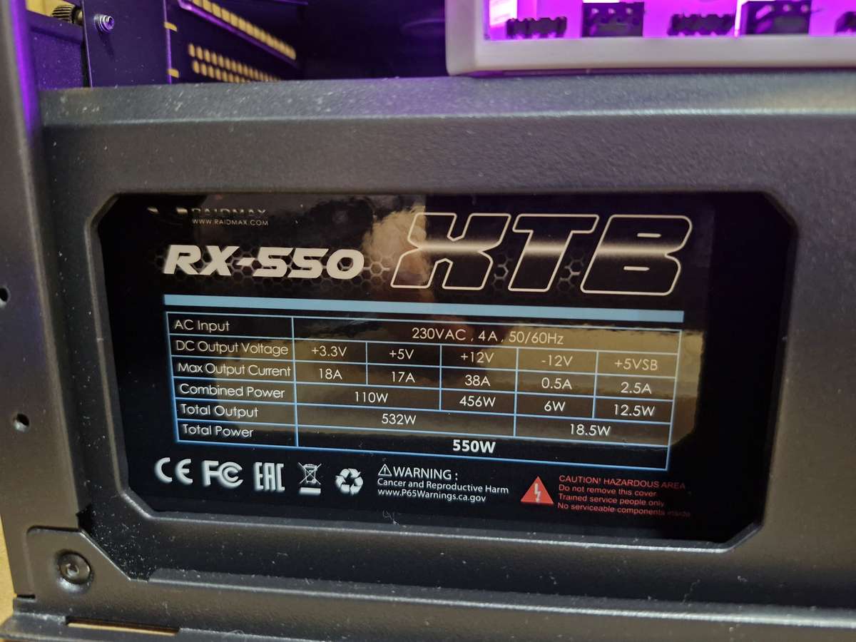 Gaming PC with aRGB, GTX1660 Ti 6Gb GPU, i5-9500 CPU, 16gb RAM, 512Mb SSD, Win 11 & Office 2021 Pro