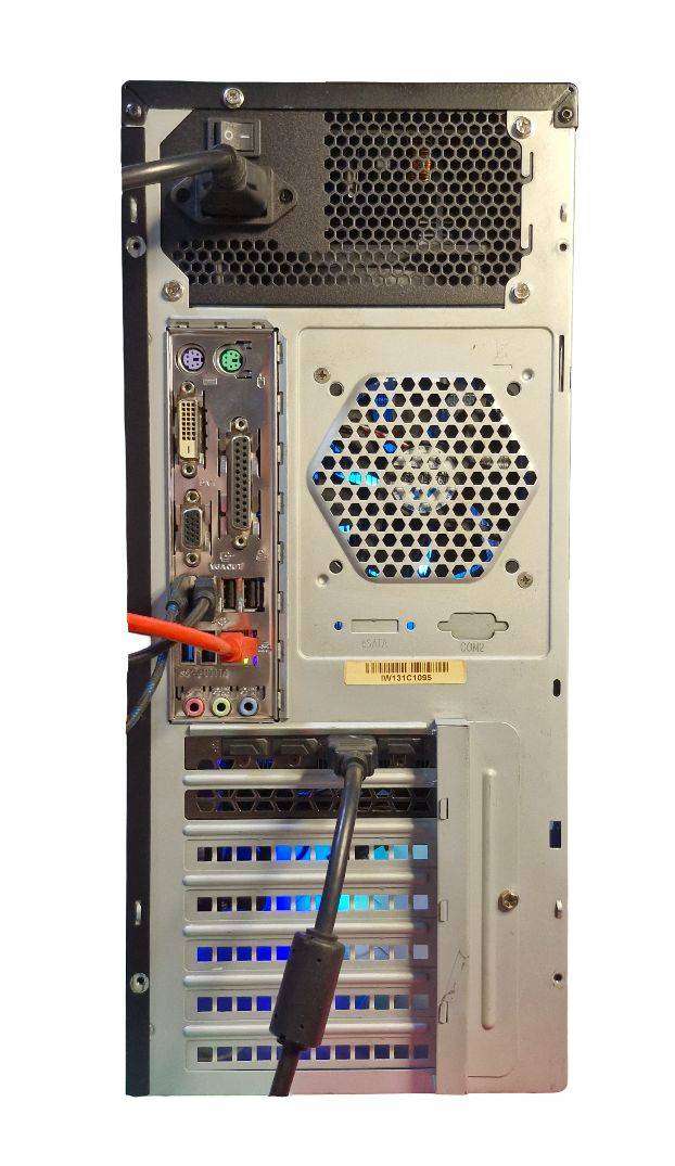 Gaming PC with ARGB, GTX 1660 Ti 6Gb GPU, i5-4590 CPU, 16Gb RAM, 512Gb SSD, Win 11 Pro
