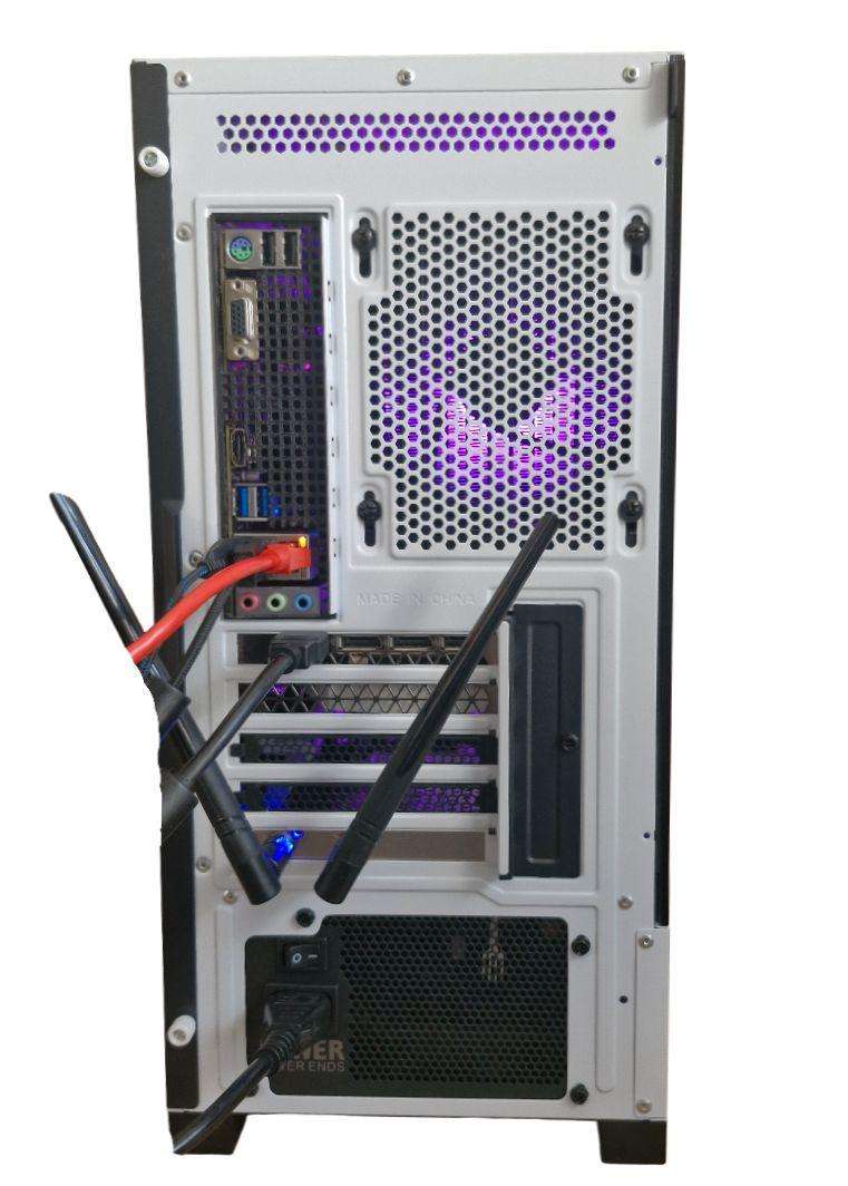 Gaming PC with ARGB, RTX3070 8Gb GPU, i5-14400 CPU, 32Gb DDR5 RAM, 1Tb Gen 4 NvMe, Win 11 Pro