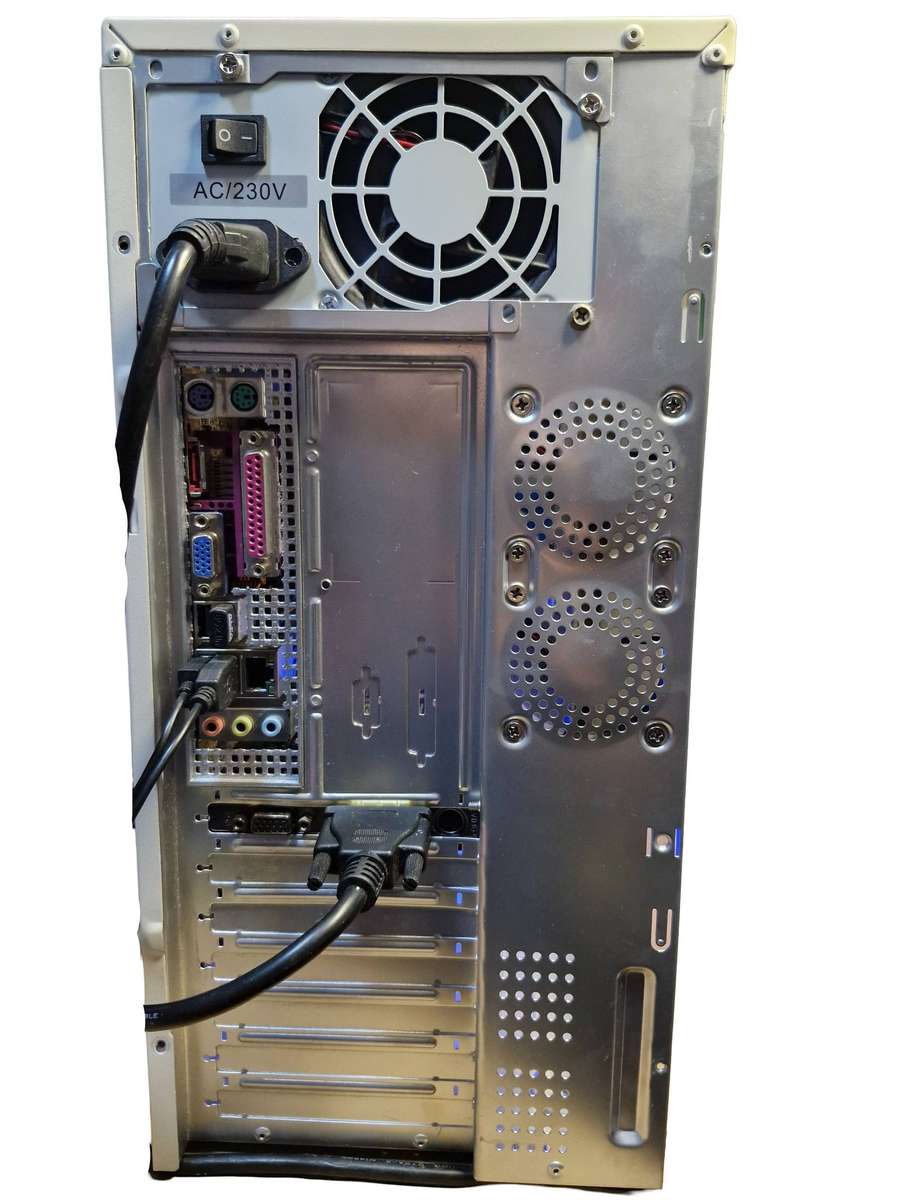 Vintage XP 64bit Desktop, GF 8500 GT 256Mb GPU, Dual Core CPU, 2Gb RAM, 120Gb SSD, DVD, Win XP64bit