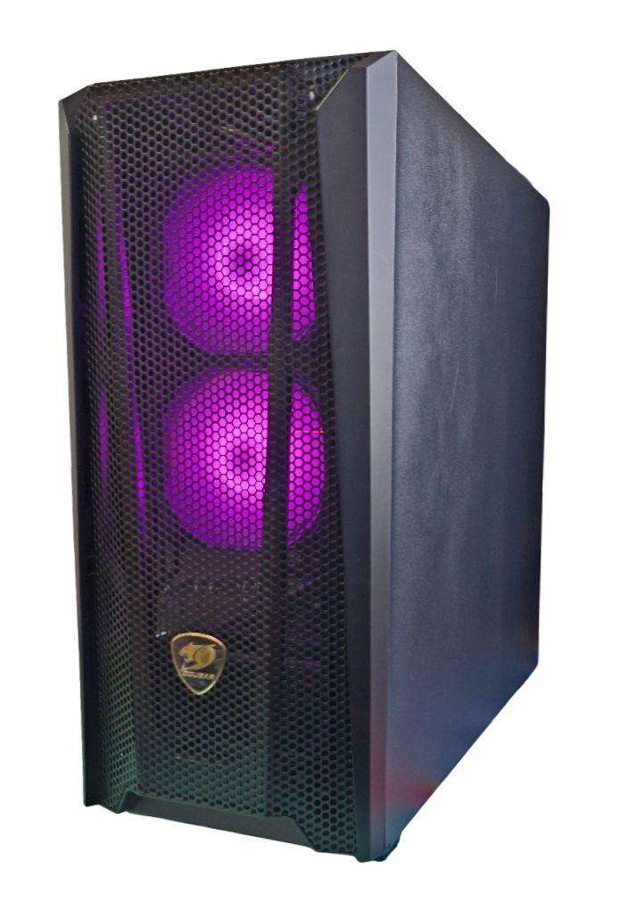 Gaming PC with ARGB, GTX1080 8Gb GPU, i5-10400 CPU, 16Gb RAM, 512Gb NvMe, Win 11 Pro