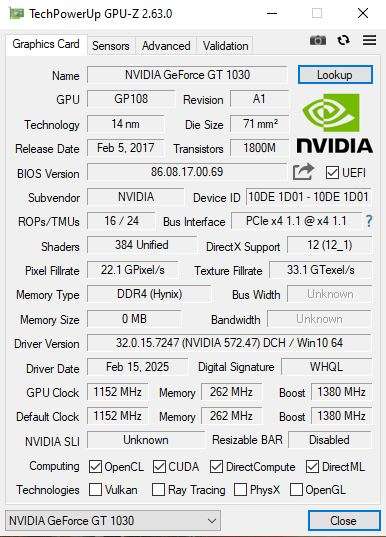 Windows 10 Desktop PC, GT1030 1Gb GPU, C2Duo E8400 CPU, 4Gb RAM, 250Gb SSD, DVD