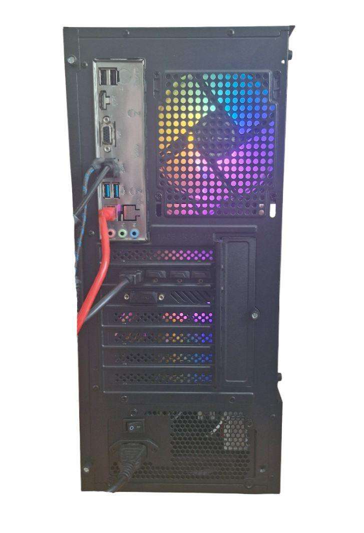 Gaming PC with ARGB, GT1060 6Gb GPU, i5-4460 CPU, 16Gb RAM, 512Gb NvMe, Win 11 Pro